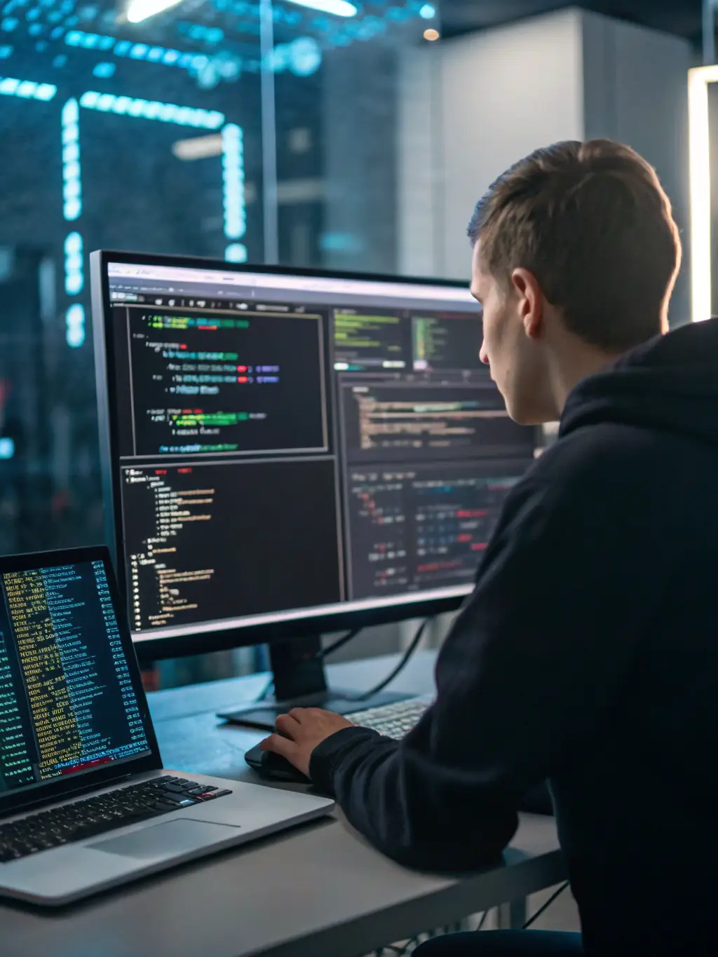 A student successfully deploying a machine learning model to solve a real-world problem, such as predicting customer churn or detecting fraud, demonstrating the practical impact of aitrainuk.site's AI training.